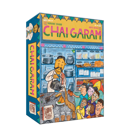 CHAI GARAM 2nd Edition | 1 - 4 PLAYERS | MEDIUM STRATEGY