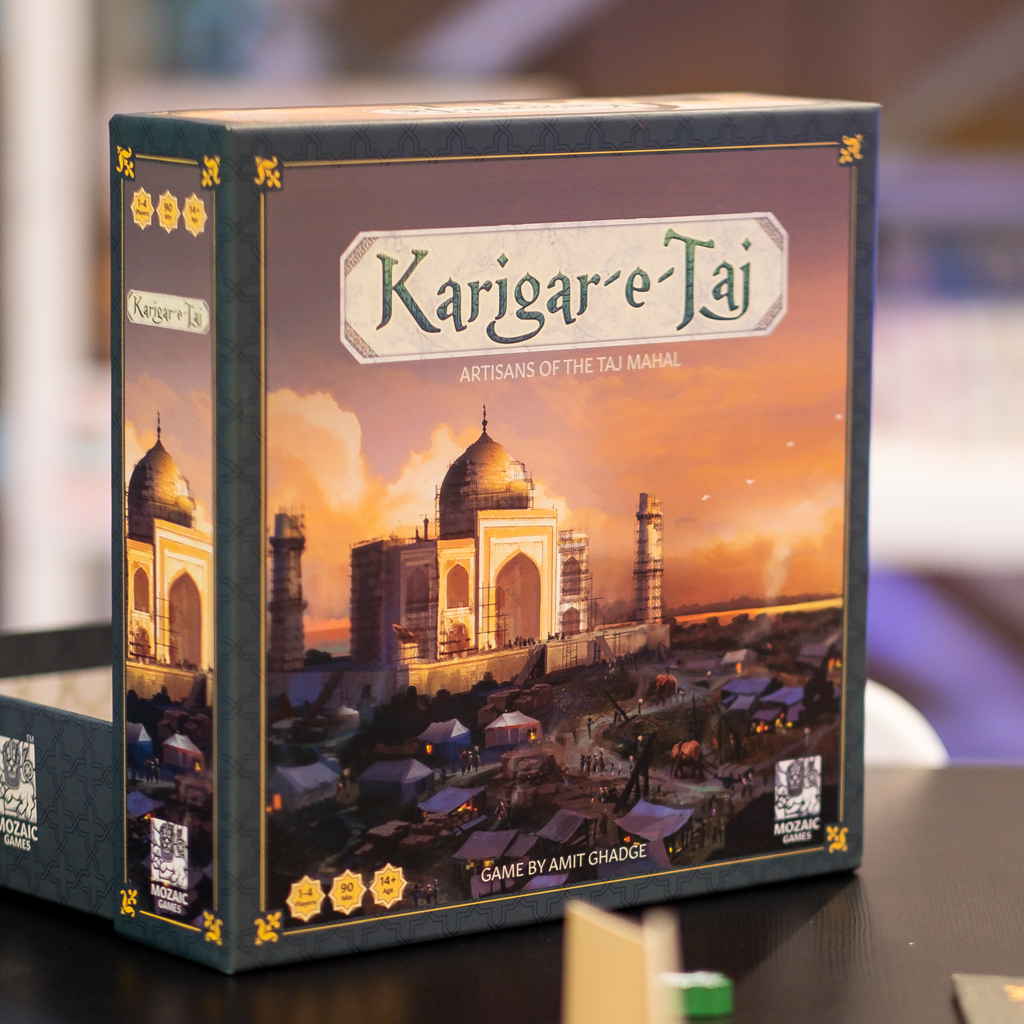 KARIGAR-E-TAJ | 1 - 4 PLAYERS | LIGHT-MEDIUM STRATEGY