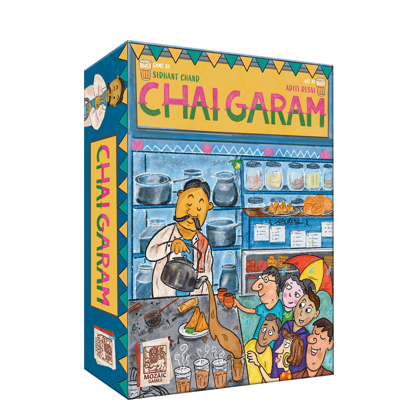 CHAI GARAM 2nd Edition | 1 - 4 PLAYERS | MEDIUM STRATEGY