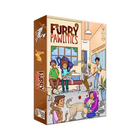 FURRY PAWLITICS | 2 - 4 PLAYERS | LIGHT-MID STRATEGY