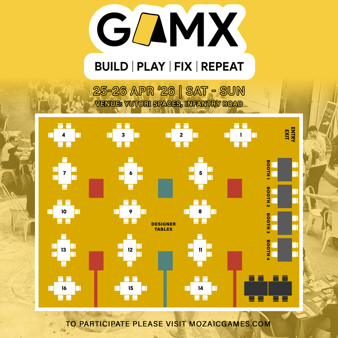 GAMX – MOZAIC GAMES