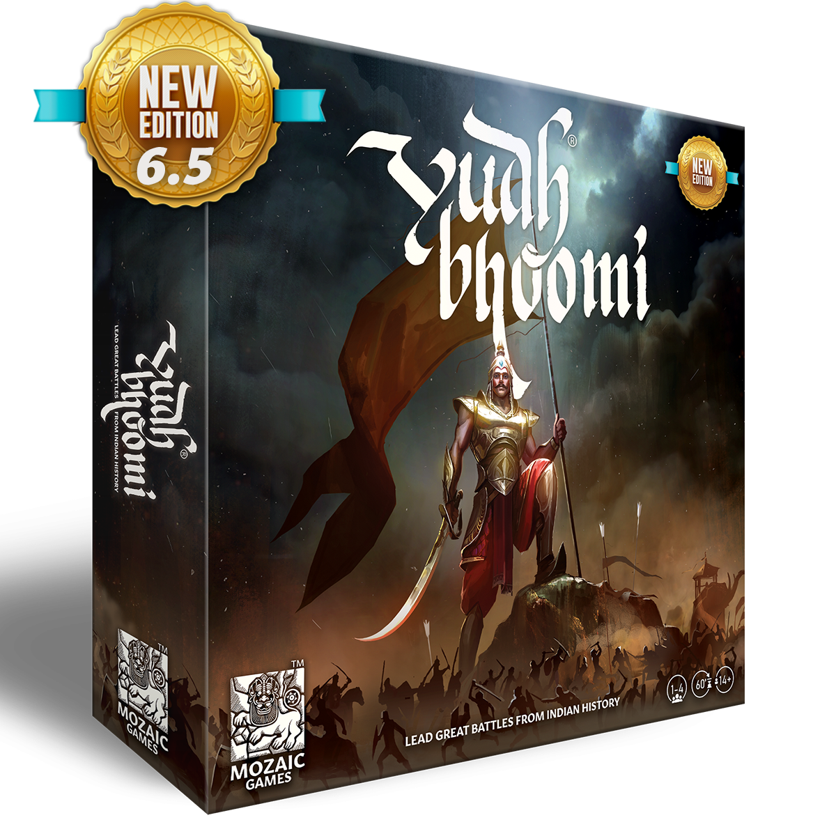 YUDHBHOOMI NEW 6.5 EDITION | 1 - 4 PLAYERS | LIGHT-MEDIUM STRATEGY
