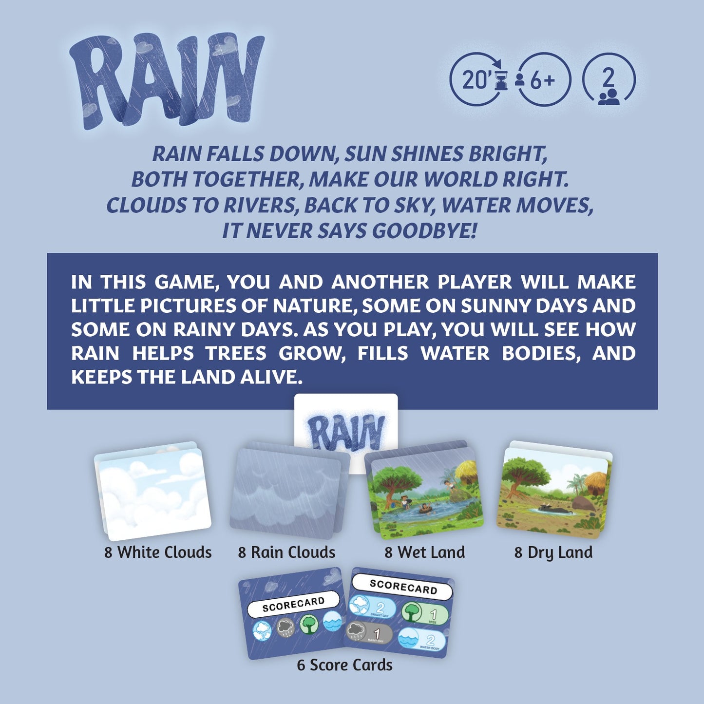 RAIN | A MINI CARD GAME
