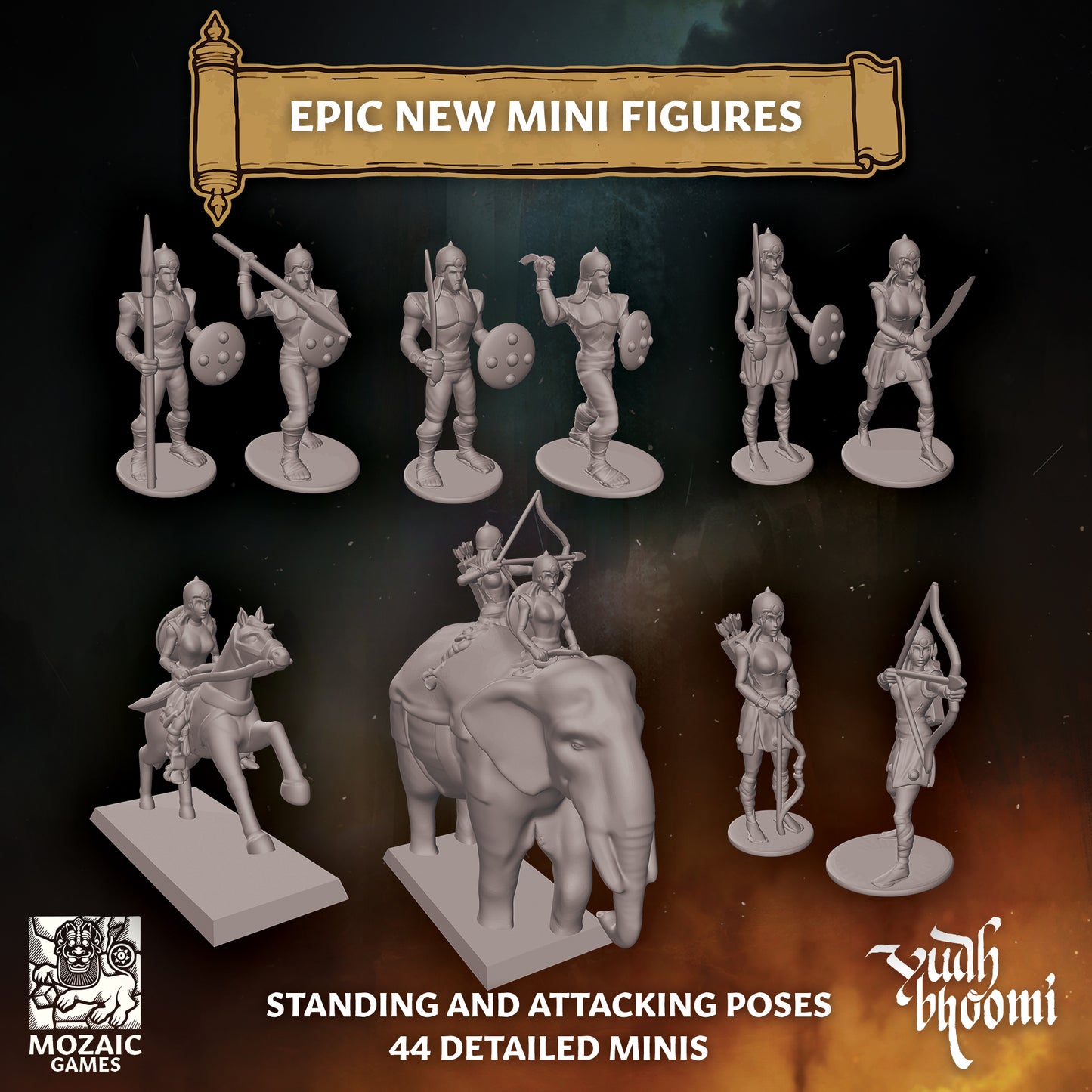 YUDHBHOOMI INDIAN WARRIORS | 44 MINIS