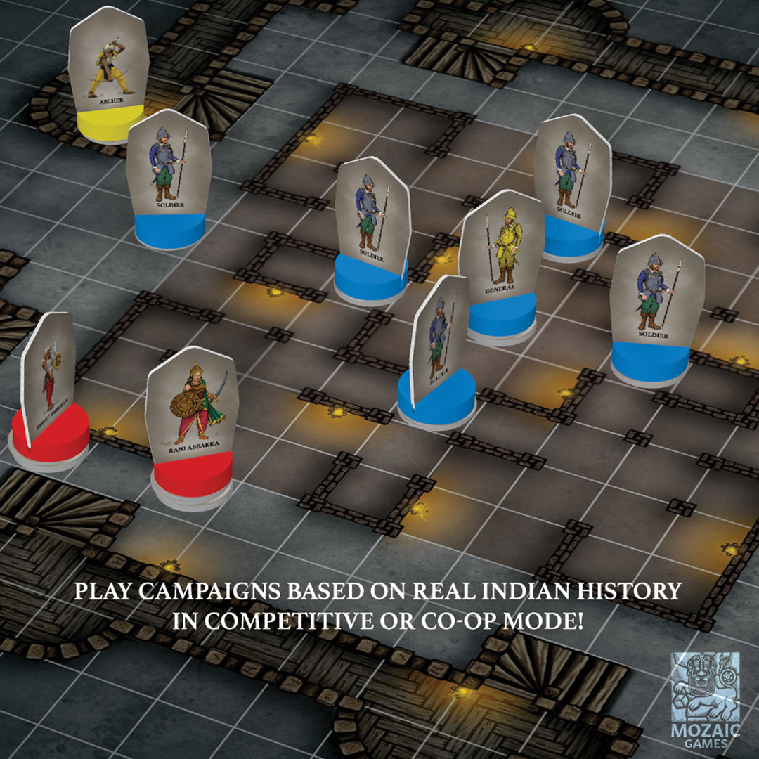 YUDHBHOOMI | 1 - 4 PLAYERS | LIGHT-MEDIUM STRATEGY