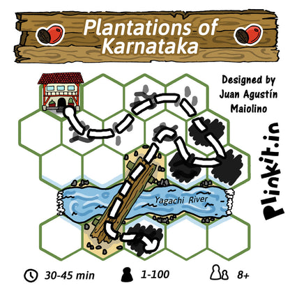 PLANTATIONS OF KARNATAKA | Build a thriving Coffee Plantation | Ages: 8+ | 1-100 Players